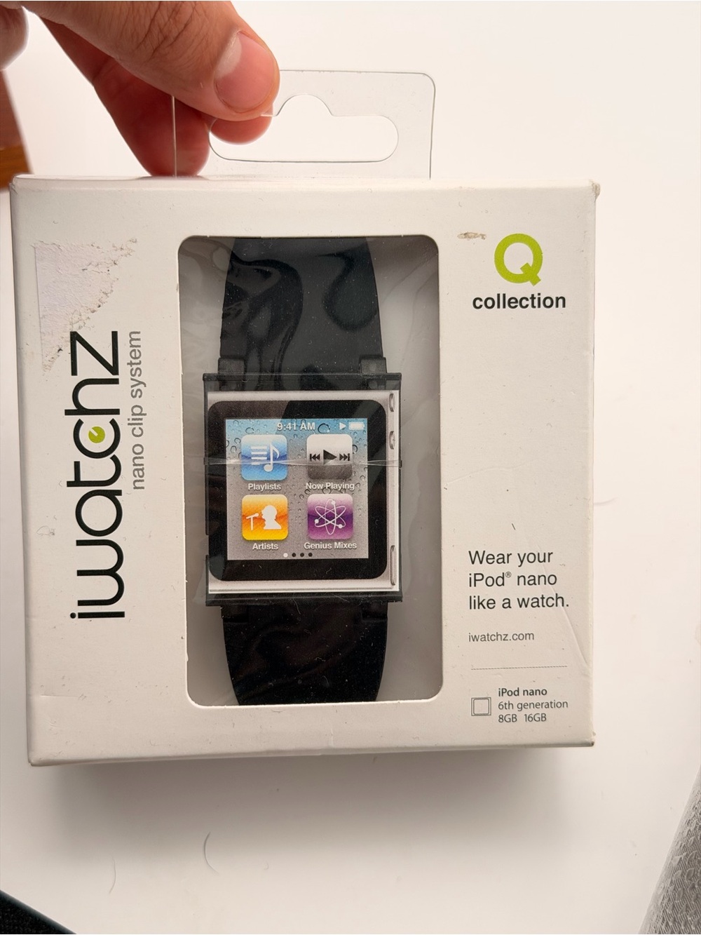 2011 IWatchz Clip System Q Collection Watch Band Case for Apple Ipod Nano 6G PIN
